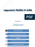 Regulatory Bodies in India