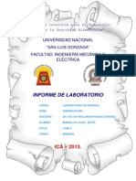 Informe de Laboratorio Temperatura