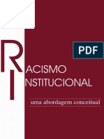 SEPPIR - Racismo Institucional Uma Abordagem Conceitual