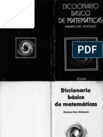 Diccionario de Matematicas ANAYA