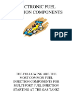 Electronic Fuel Injection Components