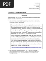 Download BIO 101 Week 1 Individual Assignment What is Life by Michelle Mix SN200625448 doc pdf