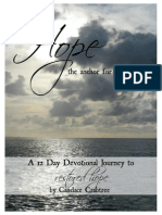 Hope-The Anchor for My Soul- Devotionals
