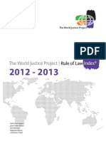 WJP Index Report 2012 - The Most Corrupted Countries