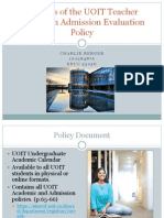 educ 5305g charlie berger policy analysis