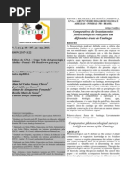Comparativos de levantamentos fitossociológicos realizados em diferentes áreas da Caatinga