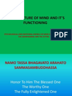 The Anatomy and Mind's Functioning According to the Abhidhamma and the Suttas