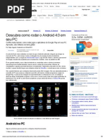 Descubra Como Rodar o Android 4