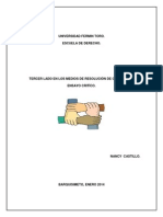 Ensayo Critico. EL TERCER LADO EN LA RESOLUCI Ôn DE CONFLICTOS PDF