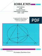 144 Problems of the Austrian-Polish Mathematics Competition%2C 1978-1993