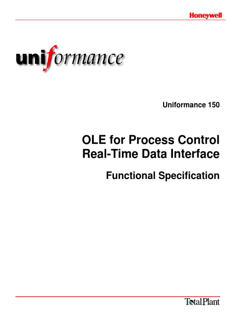 OPC Functional Specifications | PDF | Application Programming Interface ...