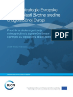 Politike I Strategije Eu U Oblasti Životne Sredine U Jugoistočnoj Evropi