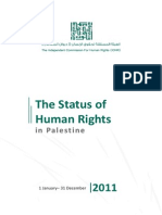 The Status of Human Rights
in Palestine