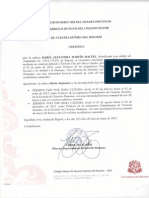 Certificado Laboral Rosario 2013