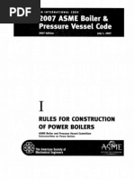 ASME Sec 1 2007 | PDF