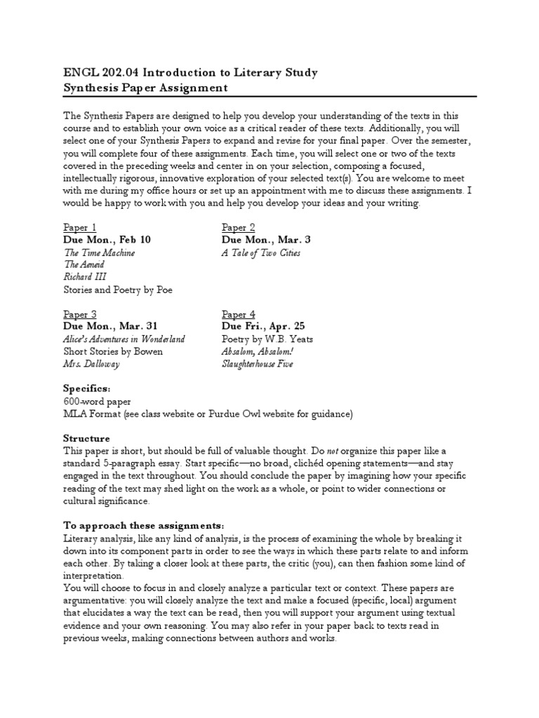 Synthesis essay example pdf picture