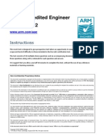 ARM Accredited Engineer Mock Test 2: Instructions
