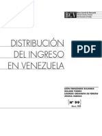 Distribución Del Ingreso en Venezuela