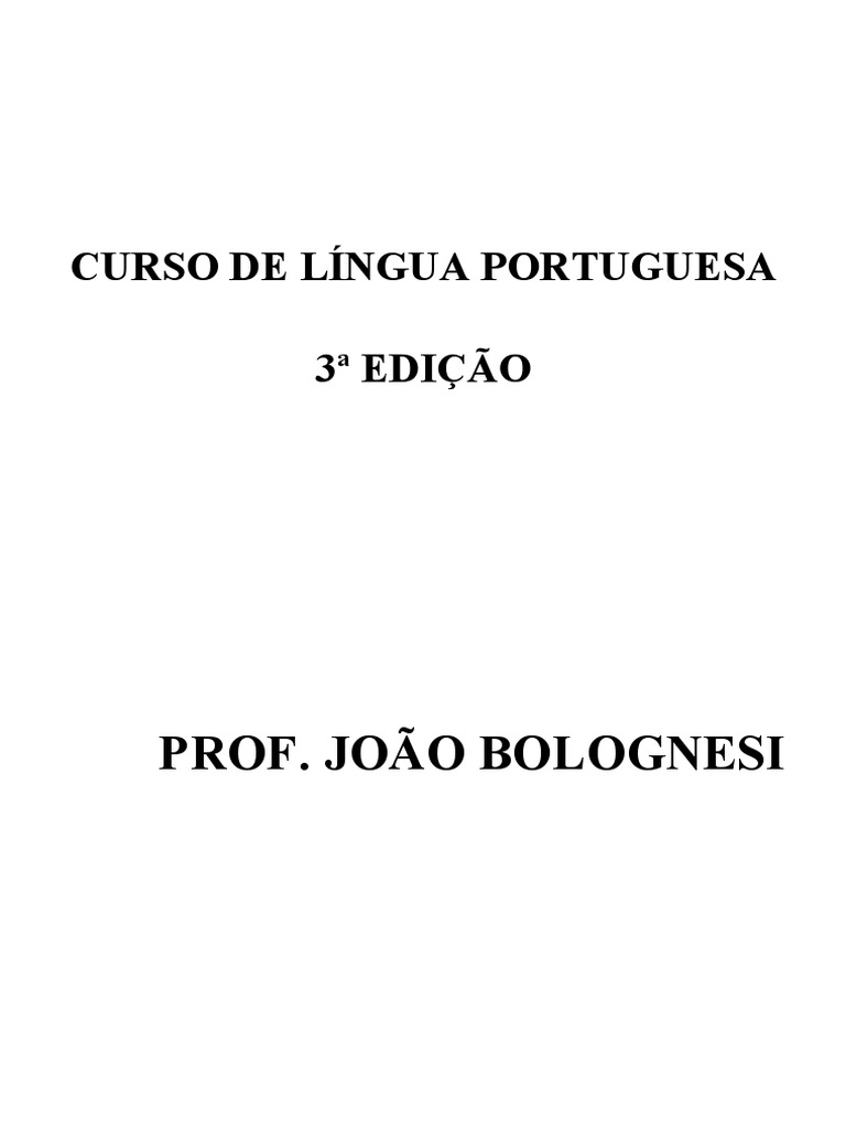 Pronome Relativo  Professor João Bolognesi