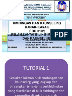 pelan lantai bilik bimbingan dan kaunseling