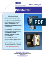 USB Shutter Brochure 2012