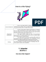 How Is A Kite Flying?: Y. Iskandar Xii Ipa 4