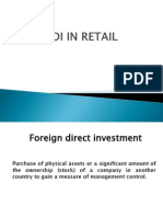 Fdi in Retail