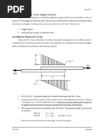 ACI 318 Lap Splice Lengths Guide | PDF
