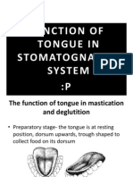 The Function of Tongue
