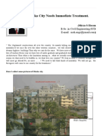 Dhaka City Needs Immediate Treatment.: B.Sc. in Civil Engineering, SUB