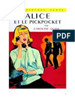 Caroline Quine Alice Roy 20 BV Alice Et Le Pickpocket 1943