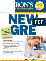 Barron New GRE 19th Edition