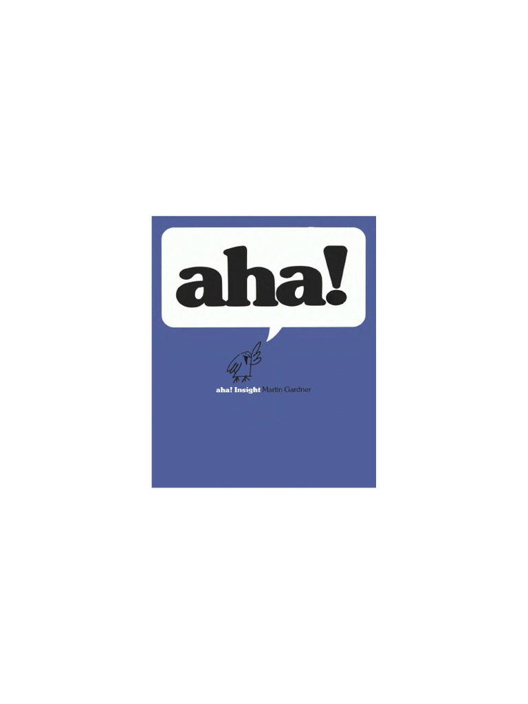 Aha - Insight Gardner | PDF