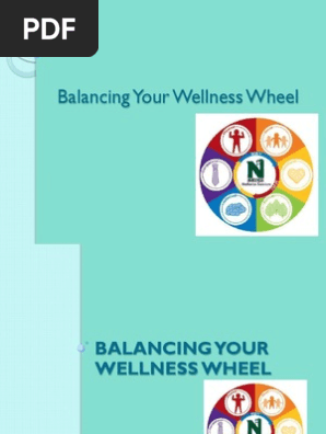 Balancing Your Wellness Wheell. 
