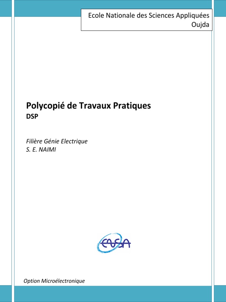 Guide sur le DSP C6713 et CCS | PDF | C (Langage de programmation ...