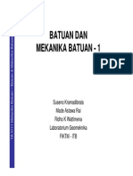 Download 0 - TA3111-1 Batuan  Mekanika Batuan by Rifqy Nugroho SN200730243 doc pdf