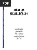 Download 0 - TA3111-1 Batuan  Mekanika Batuan by Rifqy Nugroho SN200730243 doc pdf