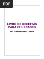Livro de Churrasco