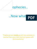Attestation of Prophecies
