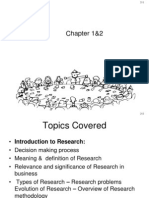 Business Research Methodology-Introduction To Research and Research Process