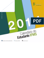 Calendario Do Estudante 2014 Ifms