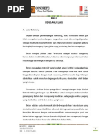 Download Laporan Kerja Beton by Muhammad Harris Suharto SN200739760 doc pdf