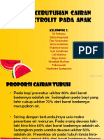 Konsep Kebutuhan Cairan Dan Elektrolit Pada Anak