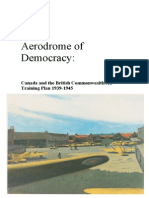F.J. Hatch Aerodrome of Democracy: Canada and The British Commonwealth Air Training Plan 1939-1945