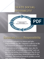 Corporate Social Responsiblity