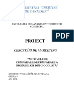 Proiect Cercetari de Marketing-Produse Cosmetice