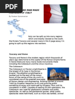 Download Natural and Man Made Features of Italy by rubarb1000 SN20075853 doc pdf