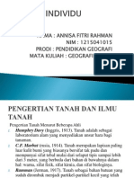 Pengertian Tanah Dan Ilmu Tanah