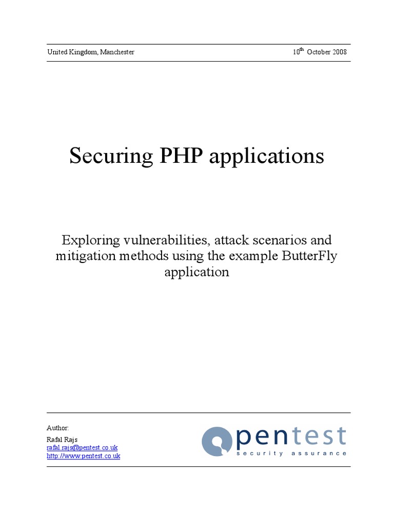 Butterfly - Security Project - 1.0 | PDF | Hypertext Transfer Protocol ...