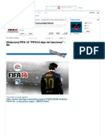 (Solucion) FIFA 14 - ... Cionar - SK - Taringa!